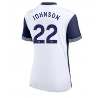 Tottenham Hotspur Brennan Johnson #22 Replica Home Shirt Ladies 2024-25 Short Sleeve